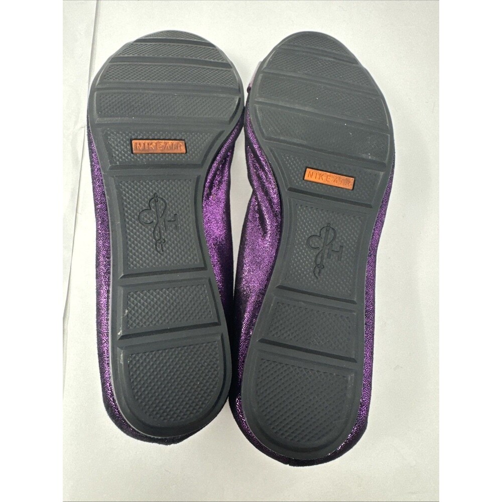 Cole Haan Janelle OT.Ballet Open Toe Leather Flats Masquerade SZ 8 B Purple - Picture 5 of 12